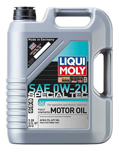メンテナンス LIQUI MOLY 0W-20 SPECIAL TEC V 5L LIQUI MOLY Special Tec V SAE 0W-20 (5 Liter) - WCT Performance Canada
