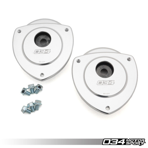 034Motorsport Dynamic+ Camber Mount Pair, MkVII Volkswagen Golf/GTI/R & 8V/8S Audi A3/S3/RS3, TT/TTS/TTRS (MQB)