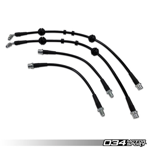 034Motorsport  Stainless Steel Braided Brake Line Kit, Mk1 Audi R8