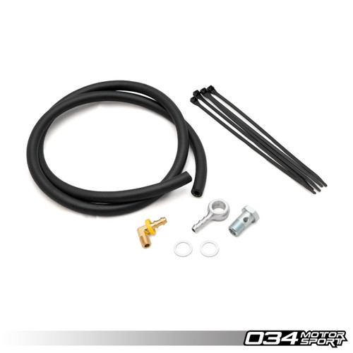034Motorsport  Catch Can Oil Drain Kit, Audi/Volkswagen 2.0T