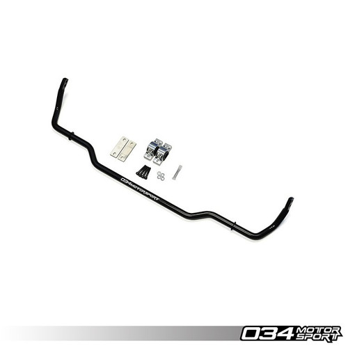 034Motorsport Solid Rear Sway Bar, MkV/MkVI Volkswagen Golf/GTI/Jetta/GLI/Rabbit & 8J/8P Audi TT/A3 FWD, Adjustable