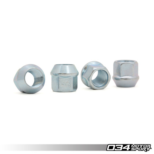 034Motorsport Wheel Nut for  Audi/VW. Cone Seat, M14x1.5  (set of 4)