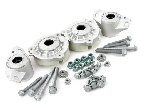 Audi OEM Genuine Front & Rear Suspension Installation Kit for B9 A4/A5/S4/S5 with Standard & Sport Supension (PR-Codes 1BA, 1BE)