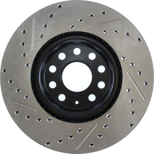 Stoptech High Carbon Premium Sport Drilled/Slotted Rotor 272mm (Rear Left ) MK7/7.5 Golf GTI without Performance Package