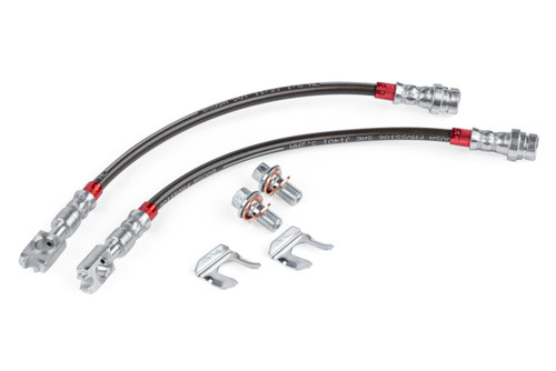 APR Braided Stainless Steel Brake Lines - Front for VW MK5 R32 and MK6 Golf  R