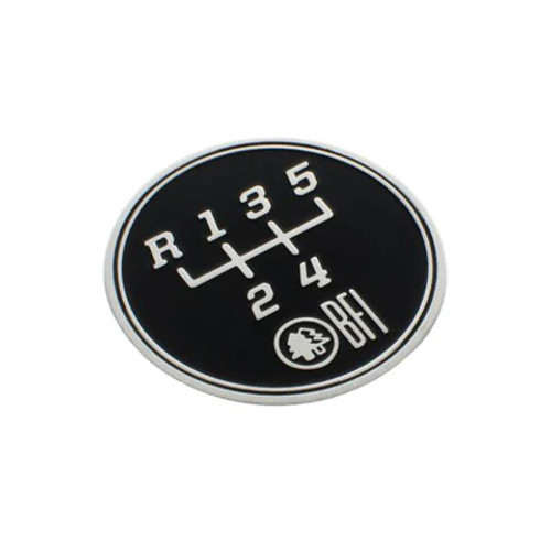 BFI 5-Speed Gate Pattern Coin for Heavy Weight Shift Knobs (Transverse)