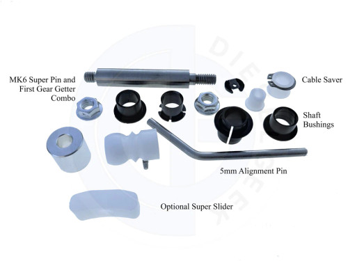 Deluxe Shifter Bushing kit for 2008+ MK5 and Mk6 vehicles with Super Slider