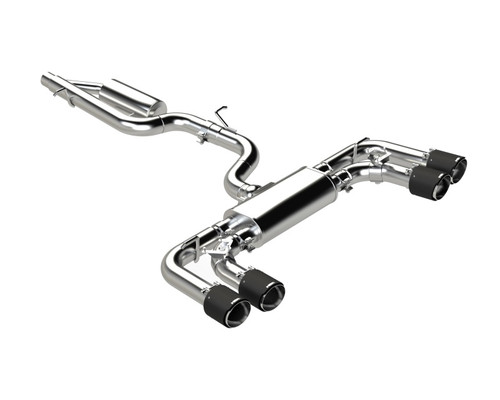 MBRP 2023 VW MK8 Golf R 3-Inch/2.5-Inch Cat-Back Exhaust (Carbon Fiber Tips) (Free Shipping!!)