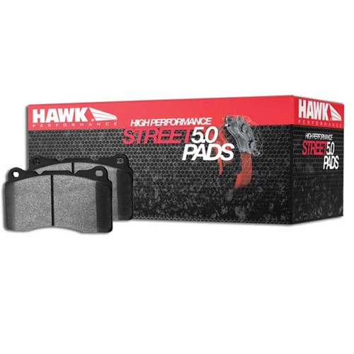 Hawk High Performance Street 5.0 Front Disc Brake Pads for B9 S4/S5/SQ5, 4M Q7/Q8, C8 A6/A7, D5 A8 and B9 Q5 E-tron