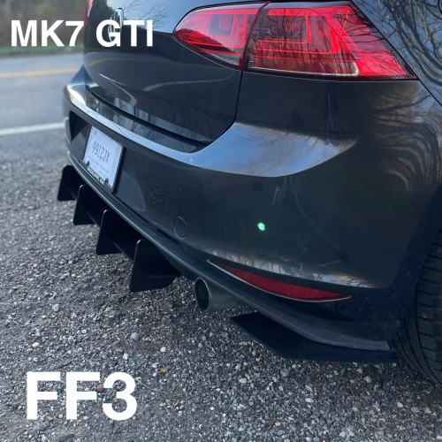 CJM Industries MK7 GTI Rear Diffuser (2015-2017)