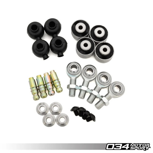 034Motorsport Rebuild Kit, Density Line Adjustable Front Upper Control Arms for B8/B8.5 Audi