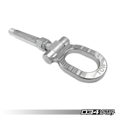 034Motorsport Stainless Steel Tow Hook - 145mm for Audi B8/B8.5