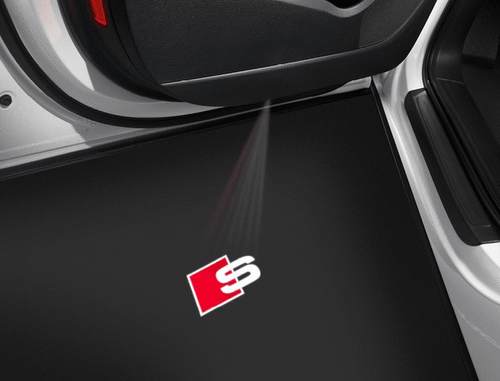 Audi Genuine OEM Audi Beam (S Emblem) -4G0052133J- (Pair)