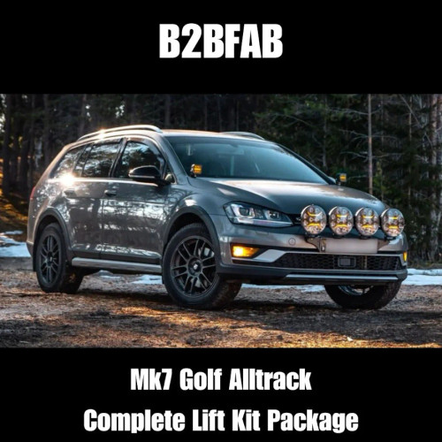 B2BFAB Complete Lift Kit Package - 2017-2019 VW MK7/MK7.5 Golf Alltrack 