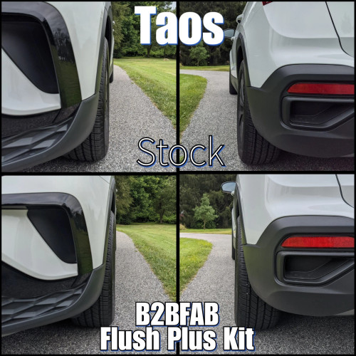 B2BFAB Flush Plus Wheel Spacer Kit with Hardware 20mm | 25mm for 2022+ VW Taos