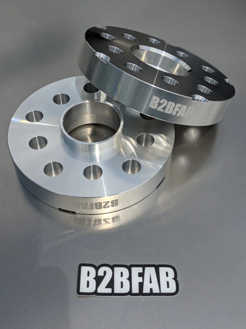 B2BFAB 25mm Wheel Spacer Pair - 5x100 | 5x112