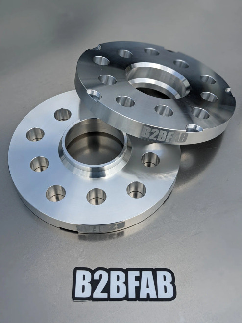 B2BFAB 15mm Wheel Spacer Pair - 5x100 | 5x112