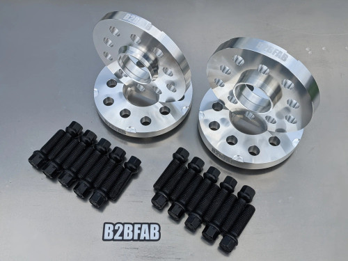 B2BFAB Flush Wheel Spacer Kit with Hardware 15mm | 20mm for VW MK5 | MK6