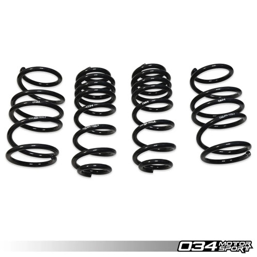 034 Motorsport Dynamic+ Lowering Springs for MK8 Volkswagen GTI