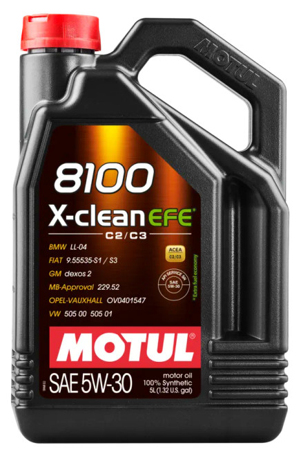 Motul 8100 X-Clean EFE 5W30 (5L)