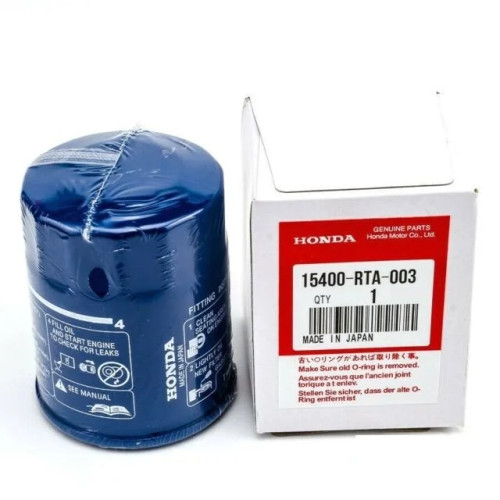 Honda Geniune OEM Engine Oil Filter (15400-RTA-003)