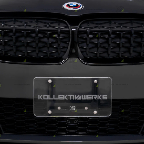 Kollektiv Werks BMW - G20 Pre-LCI - M340i (Non ACC) - KW No Drill Center Mount License Plate Holder (2019-2023)