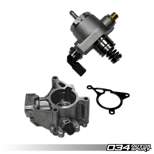 034 Motorsport Assembled High-Pressure Fuel Pump & Vacuum Pump Upgrade Kit EA888 Gen 3 1.8T/2.0T 