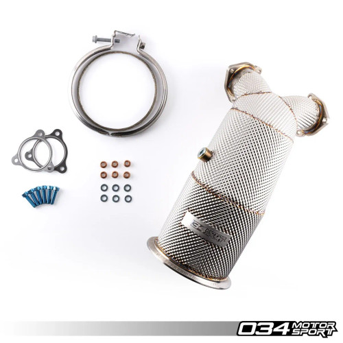 034 Motorsport Stainless Steel Racing Catalyst, B9/B9.5 Audi SQ5