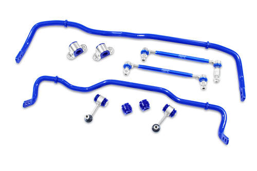 SuperPro Performance Sway Bar Upgrade Kit for MK7/7.5 Golf GTI (24mm and 22mm Front and Rear 2 Point Adjustable Sway Bars)