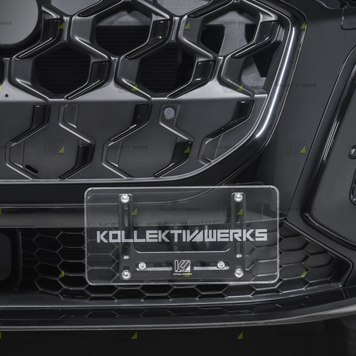 Kollektiv Werks Audi - B10 - Q5 S-Line & SQ5 - KW No Drill Side Mount License Plate Holder (2025+)