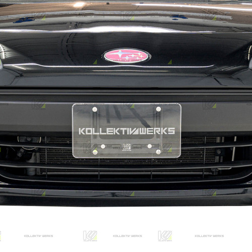 Kollektiv Werks Subaru - ZC6 - BRZ (2017-2021) - KW No Drill Center Mount License Plate Holder