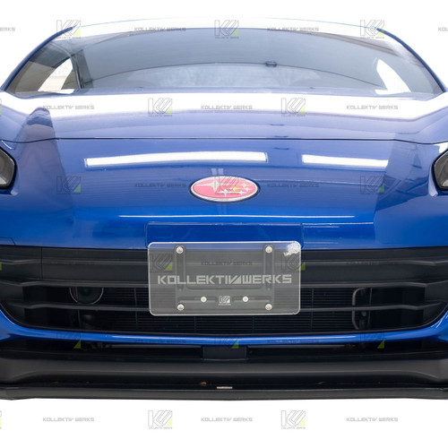 Kollektiv Werks Subaru - ZD8 - BRZ (2022+) - KW No Drill Center Mount License Plate Holder