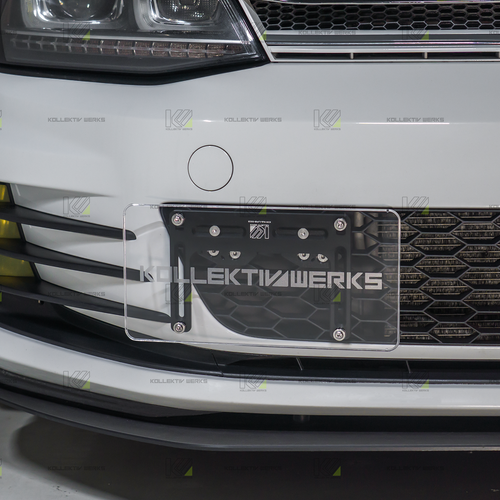 Kollektiv Werks VW - MK7 - GTI - KW No Drill Side Mount License Plate Holder (2015-2017)