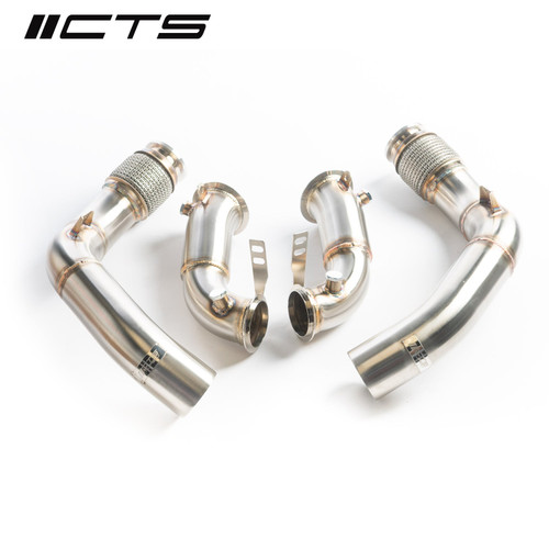 CTS Turbo BMW F90 M5/M5C &amp; BMW G15/G16 M8/M8C RACE DOWNPIPE SET