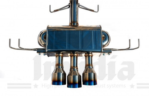  Invidia Q300 Triple Titanium Tip Cat-back Exhaust for Honda FK8 Type R