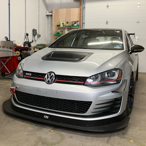 CJM Industries Carbon Fiber Hood Vent for MK7 / 7.5 Golf GTI & R (built to order - non-refundable)