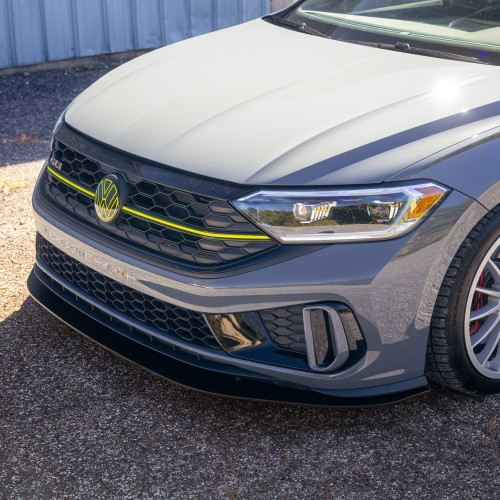 CJM Industries Front Lip for MK7/ MK7.5 / MK7.75 Jetta & GLI (2019-2025) includes facelift - bumper mounted splitter