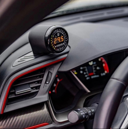 CJM Industries Honda Civic & Type R Single Gauge Pod - 2016 - 2020 10th Gen)