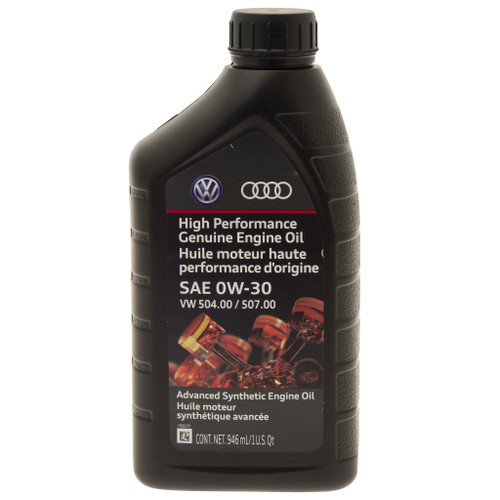 VW OEM 0W-30 High Performance Engine Oil (946ml)