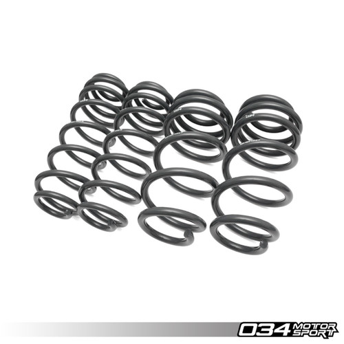 034Motorsport Dynamic+ Lowering Springs for B8/B8.5 Audi S4 3.0 TFSI