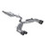 MBRP PRO Series  3" Cat back Dual Exhaust System with CF Tips for Audi 8V S3  (Free Shipping!!)