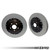 034Motorsport 2-Piece Floating Front Brake Rotor Upgrade Kit for Audi 8V.5 RS3