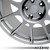 034Motorsport ZTF-01 Forged Wheel, 19x9.3 ET35, 66.6MM Bore, Audi B8/B9 A4/S4 (Per Wheel)