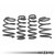 034Motorsport  Dynamic+ Lowering Springs For 8V Audi A3/S3 (With Magnetic Ride)