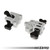 034Motorsport Tracksport Engine/Transmission Mount Pair, 8J/8P Audi A3/TT 3.2L & MkV Volkswagen R32, Billet Aluminum