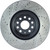 Stoptech High Carbon Premium Sport Drilled/Slotted Rotor 310mm (Rear Right) MK7/7.5 Golf R & GTI with Performance Package