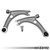 034Motorsport Dynamic+ RCO Control Arms, Audi & Volkswagen MQB and MQB Evo
