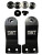 EQT MQB 1.8T/2.0T Front Subframe Locking Collar Upgrade Kit (Full Kit)