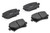 APR Brake Pads (Set of 4) - Rear (BRK00042)