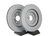 Zimmermann 350x28mm High Carbon Rear Rotor with Z Coating (Pair) for Audi 4M Q7/Q8 & C8 A7/S6/S7 & D5 A8